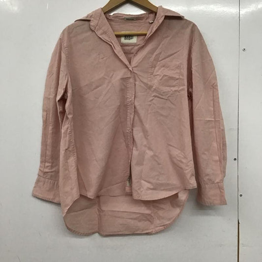 ニコアンド niko and... シャツ、ブラウス 長袖 長袖シャツ 無地シャツ カラーシャツ 3 無地 桃 / ピンク / pink レディース USED 古着 中古 10152928