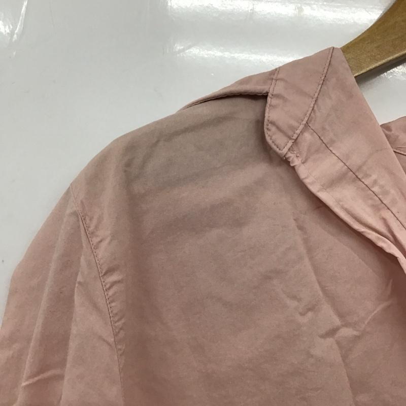 ニコアンド niko and... シャツ、ブラウス 長袖 長袖シャツ 無地シャツ カラーシャツ 3 無地 桃 / ピンク / pink レディース USED 古着 中古 10152928
