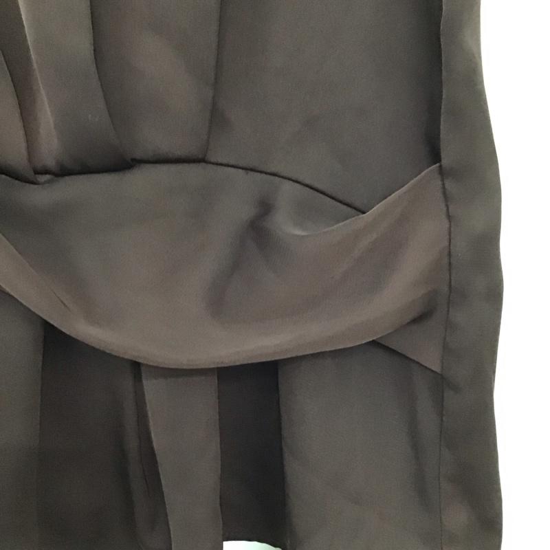 ザラ ZARA トップス トップス ノースリーブ S 無地 ダークブラウン / ダークブラウン / レディース USED 古着 中古 10152932