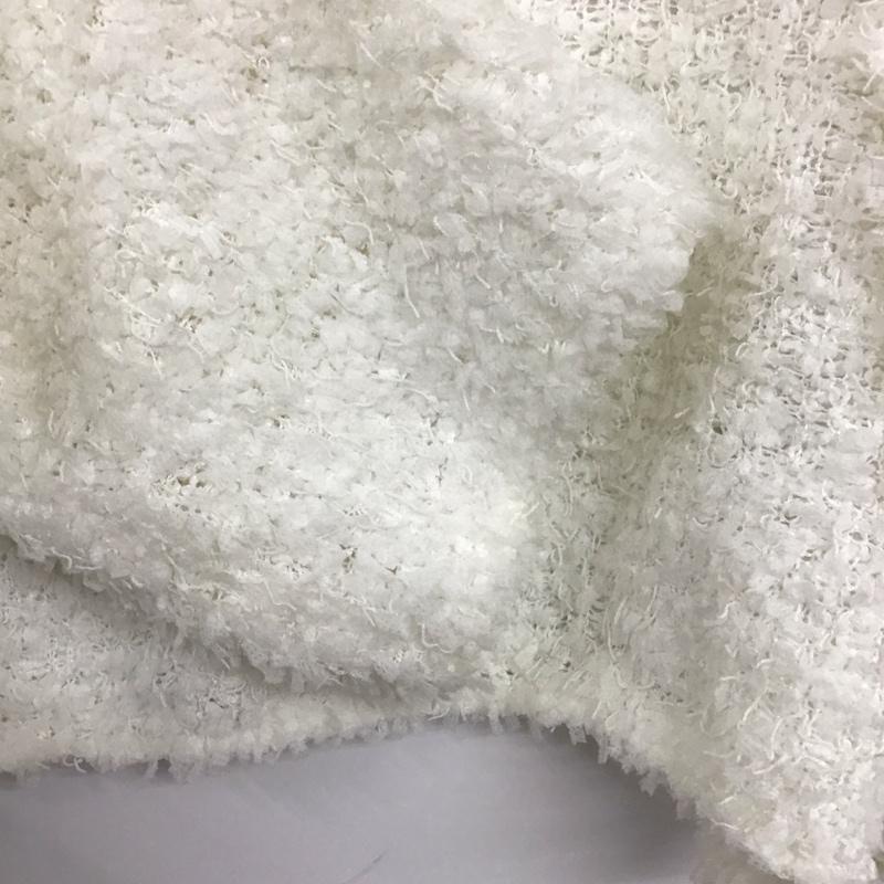 スナイデル SNIDEL カーディガン 長袖 SWNT241160 ラッフィーボレロカーデ ONE SIZE 無地 白 / ホワイト / white レディース USED 古着 中古 10152937