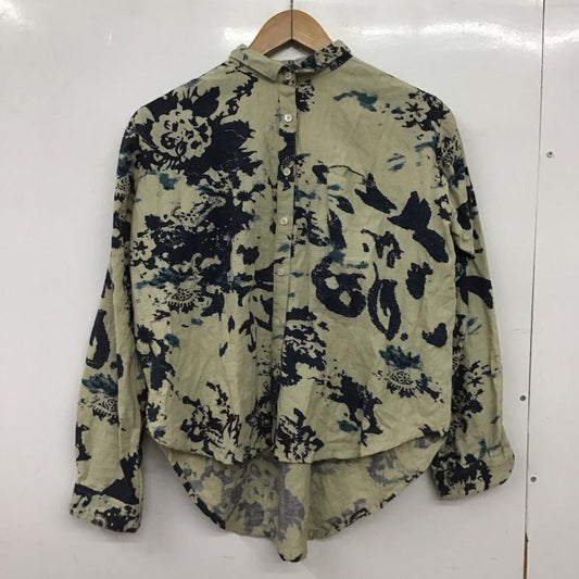 カリネ CALINER シャツ、ブラウス 長袖 コットン M 総柄 マルチカラー / マルチカラー / multicolor レディース USED 古着 中古 10152939