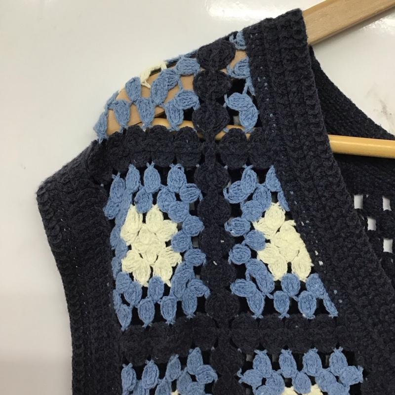 ニコアンド niko and... ベスト ベスト ニットベスト プルオーバー FREE 総柄 マルチカラー / マルチカラー / multicolor レディース USED 古着 中古 10152948