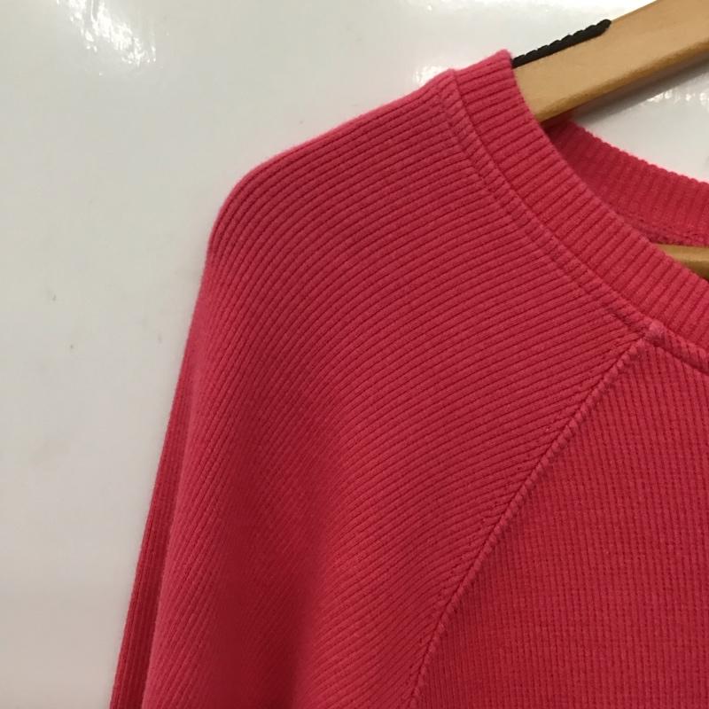 ヘルスニット Healthknit カーディガン 長袖 長袖カーディガン 前ボタン ニットカーディガン FREE 無地 桃 / ピンク / pink レディース USED 古着 中古 10152950