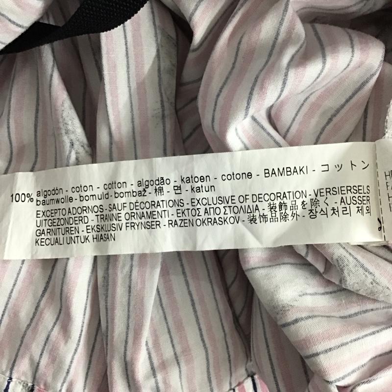 ザラ ZARA シャツ、ブラウス 長袖 2383 653 251 ショート丈 猫柄 XS ストライプ マルチカラー / マルチカラー / multicolor レディース USED 古着 中古 10152951