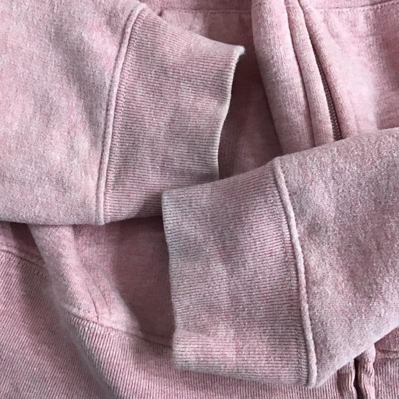 トミーヒルフィガー TOMMY HILFIGER パーカー 長袖 59-3321652 裏起毛 フルジップ M ロゴ、文字 桃 / ピンク / pink レディース USED 古着 中古 10152957
