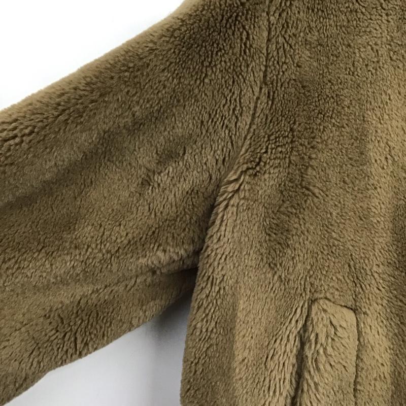 ザラ ZARA ジャケット、上着 ジャンパー、ブルゾン 6318 227 706 フェイクファー M 無地 茶 / ブラウン / brown レディース USED 古着 中古 10152960