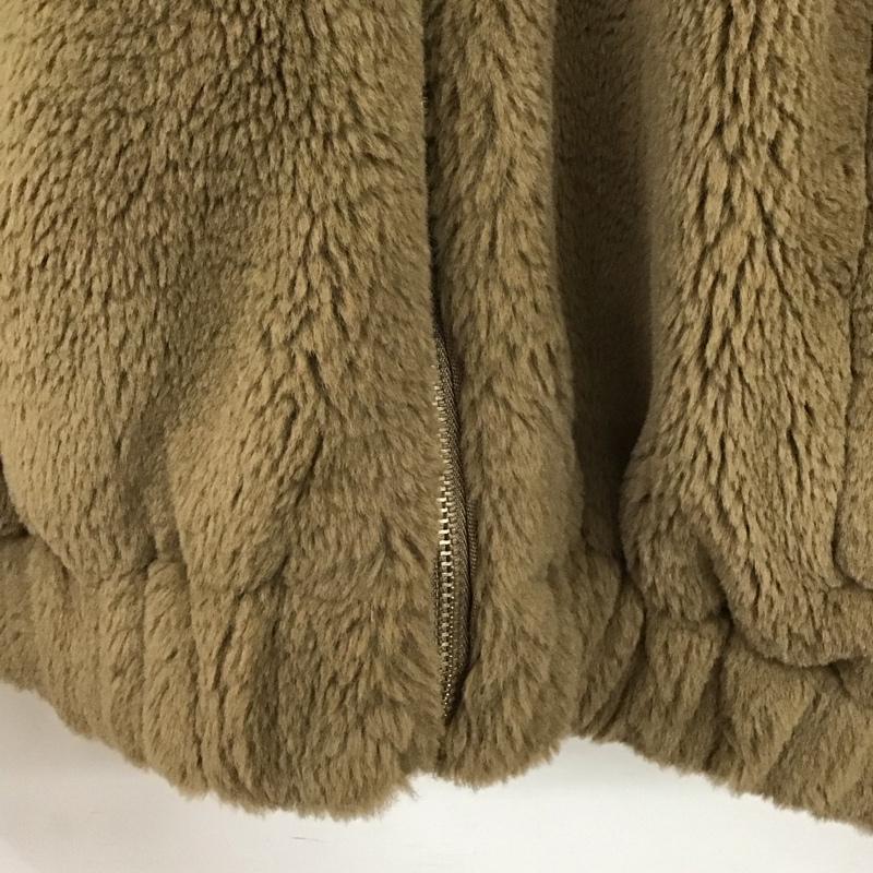ザラ ZARA ジャケット、上着 ジャンパー、ブルゾン 6318 227 706 フェイクファー M 無地 茶 / ブラウン / brown レディース USED 古着 中古 10152960