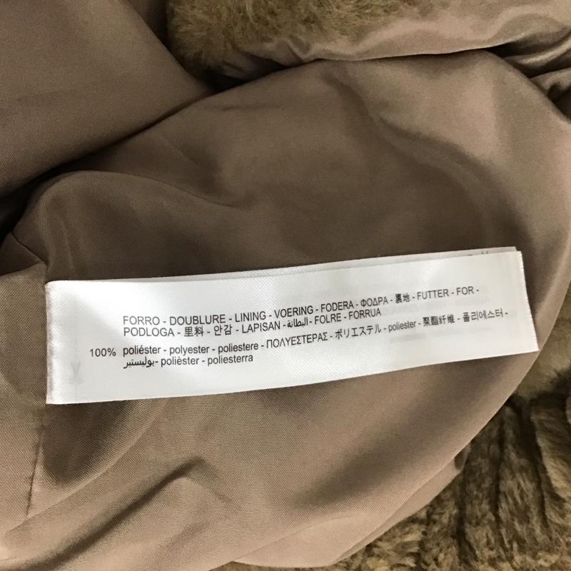 ザラ ZARA ジャケット、上着 ジャンパー、ブルゾン 6318 227 706 フェイクファー M 無地 茶 / ブラウン / brown レディース USED 古着 中古 10152960