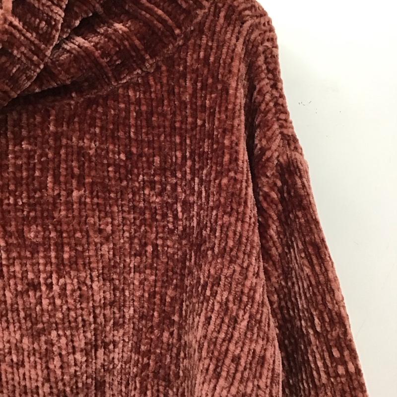 ダブルクローゼット w closet ニット、セーター 長袖 FREE 無地 赤 / レッド / red レディース USED 古着 中古 10152974