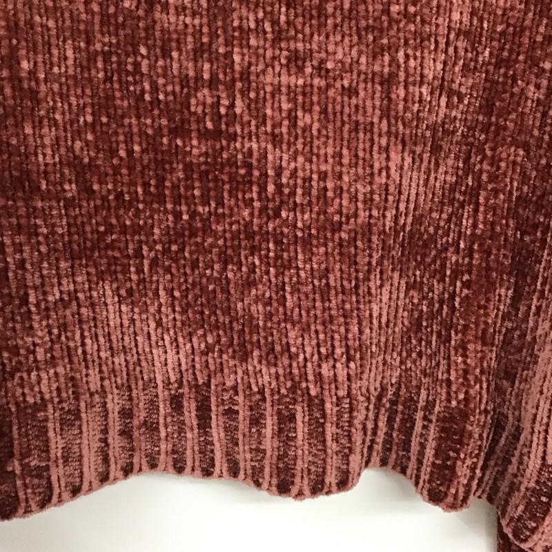 ダブルクローゼット w closet ニット、セーター 長袖 FREE 無地 赤 / レッド / red レディース USED 古着 中古 10152974
