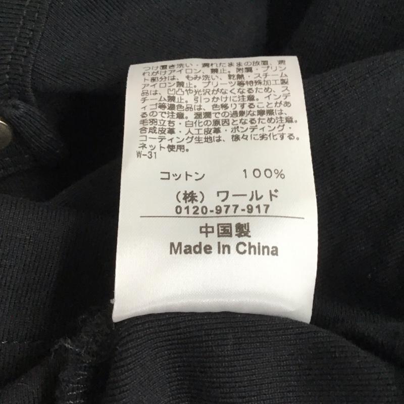 オペークドットクリップ OPAQUE.CLIP カーディガン 長袖 長袖カーディガン 前ボタン L 無地 黒 / ブラック / black レディース USED 古着 中古 10152975