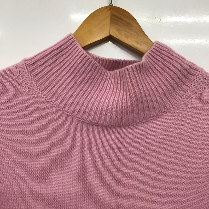 ニジュウサンク 23区 ニット、セーター 長袖 38 無地 桃 / ピンク / pink レディース USED 古着 中古 10152977
