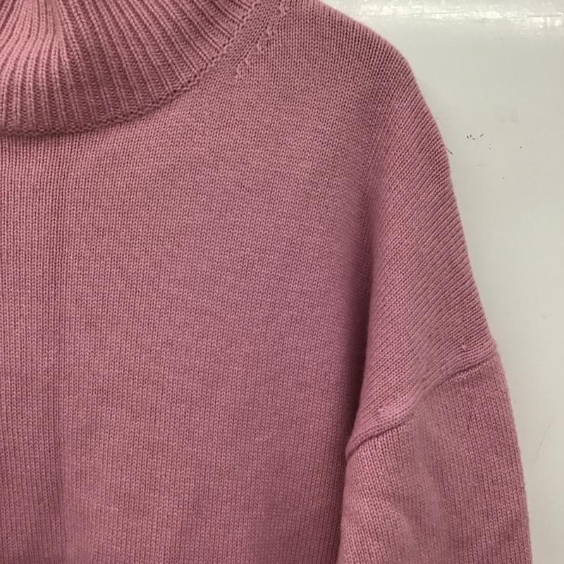 ニジュウサンク 23区 ニット、セーター 長袖 38 無地 桃 / ピンク / pink レディース USED 古着 中古 10152977