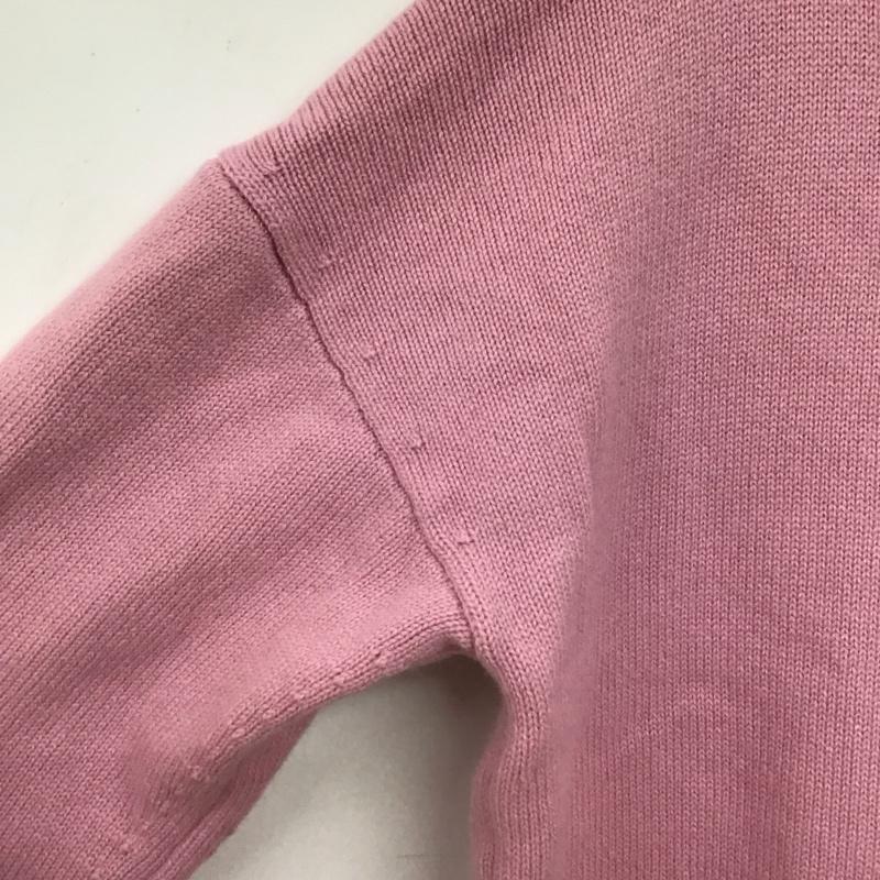 ニジュウサンク 23区 ニット、セーター 長袖 38 無地 桃 / ピンク / pink レディース USED 古着 中古 10152977