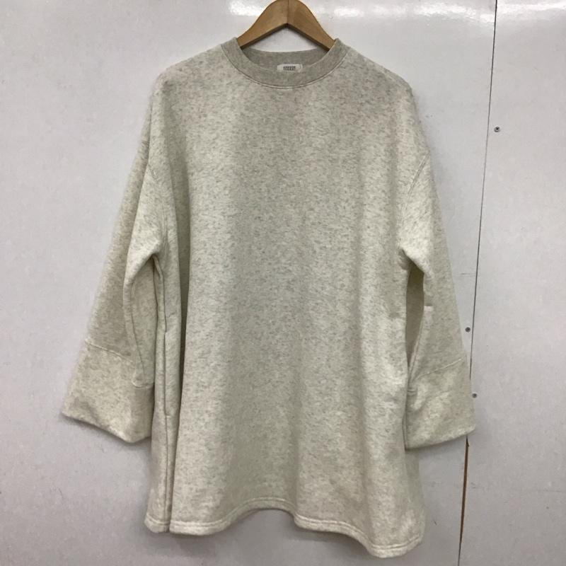 ローリーズファーム LOWRYS FARM トレーナー 長袖 FREE 無地 灰 / グレー / gray レディース USED 古着 中古 10152979