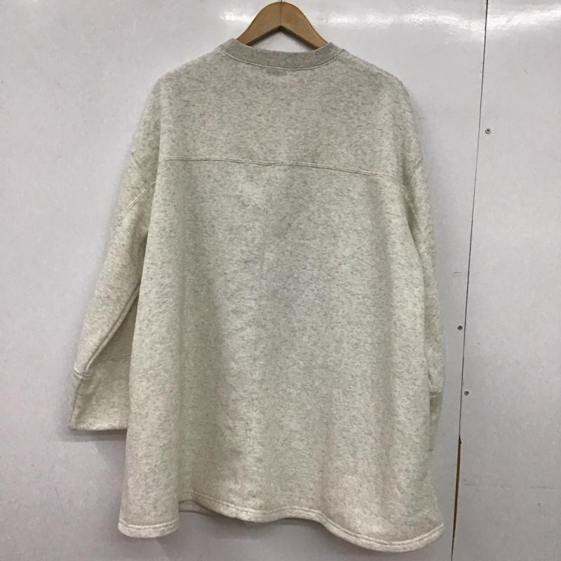 ローリーズファーム LOWRYS FARM トレーナー 長袖 FREE 無地 灰 / グレー / gray レディース USED 古着 中古 10152979