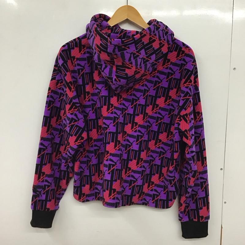 プーマ PUMA パーカー 長袖 M 総柄 マルチカラー / マルチカラー / multicolor レディース USED 古着 中古 10152980