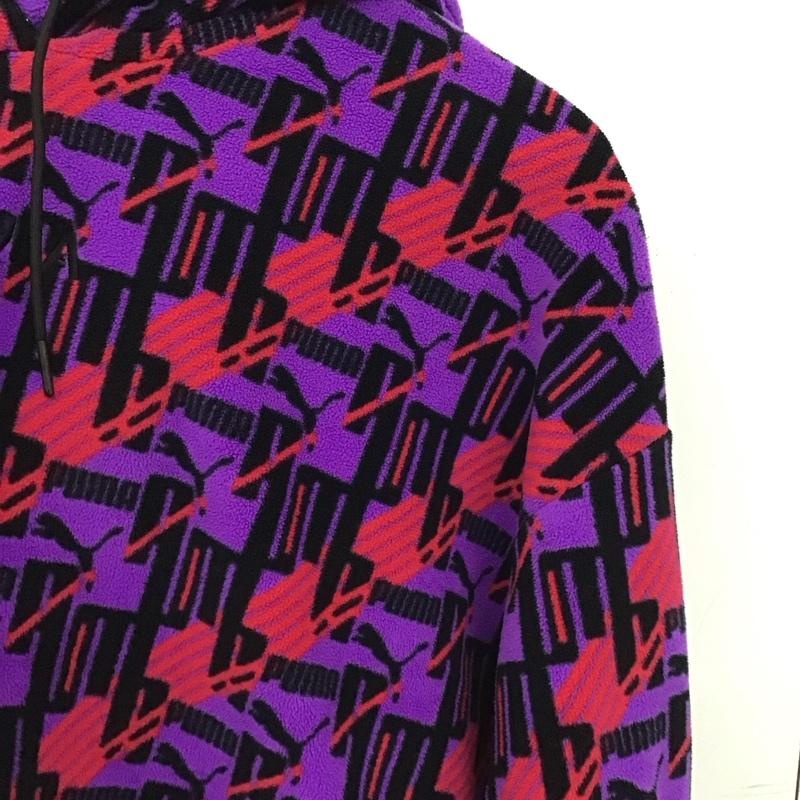 プーマ PUMA パーカー 長袖 M 総柄 マルチカラー / マルチカラー / multicolor レディース USED 古着 中古 10152980