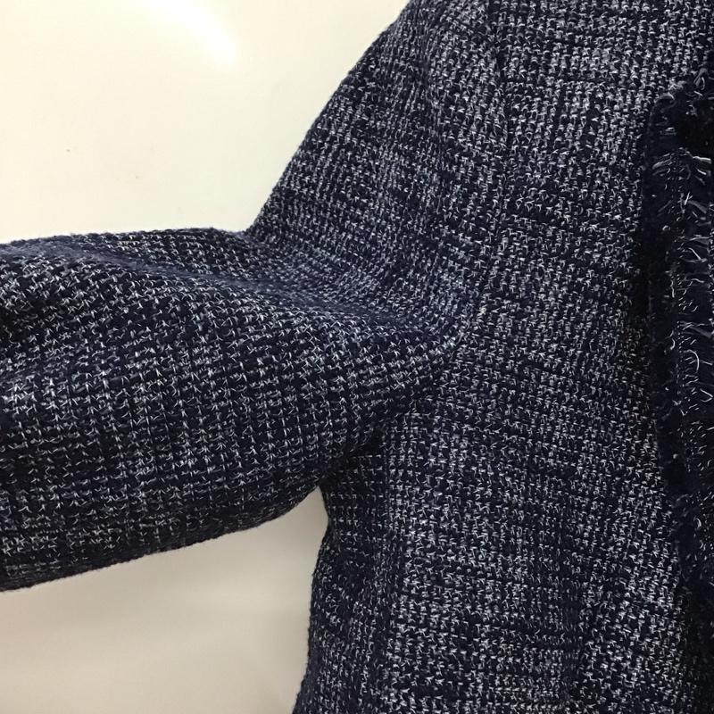 ザラ ZARA ジャケット、上着 ジャケット、ブレザー M  紺 / ネイビー / navy レディース USED 古着 中古 10152983