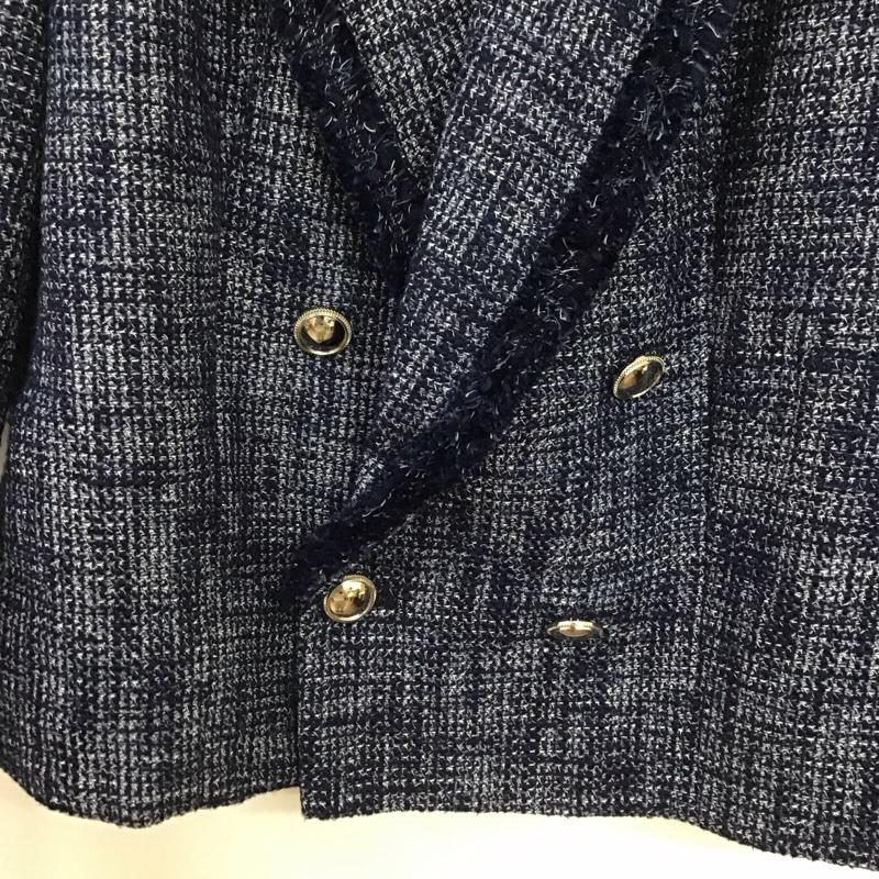 ザラ ZARA ジャケット、上着 ジャケット、ブレザー M  紺 / ネイビー / navy レディース USED 古着 中古 10152983
