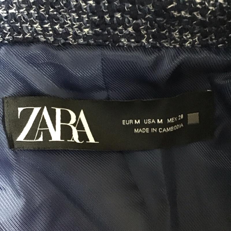 ザラ ZARA ジャケット、上着 ジャケット、ブレザー M  紺 / ネイビー / navy レディース USED 古着 中古 10152983