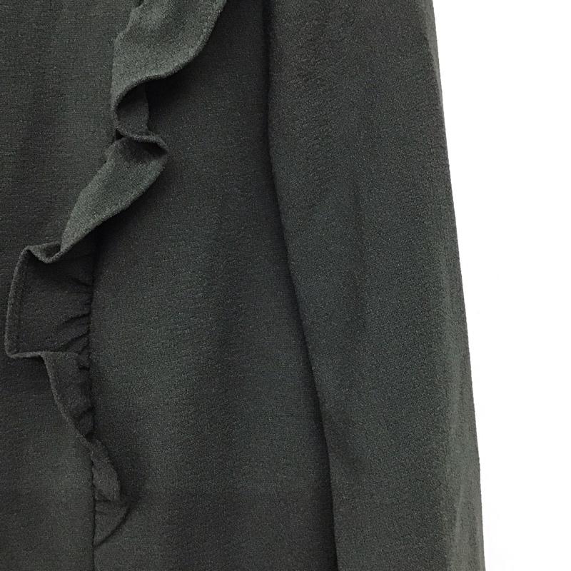 ザラウーマン ZARA WOMAN カットソー 長袖 長袖カットソー 無地カットソー クルーネックシャツ S 無地 緑 / グリーン / green レディース USED 古着 中古 10152985