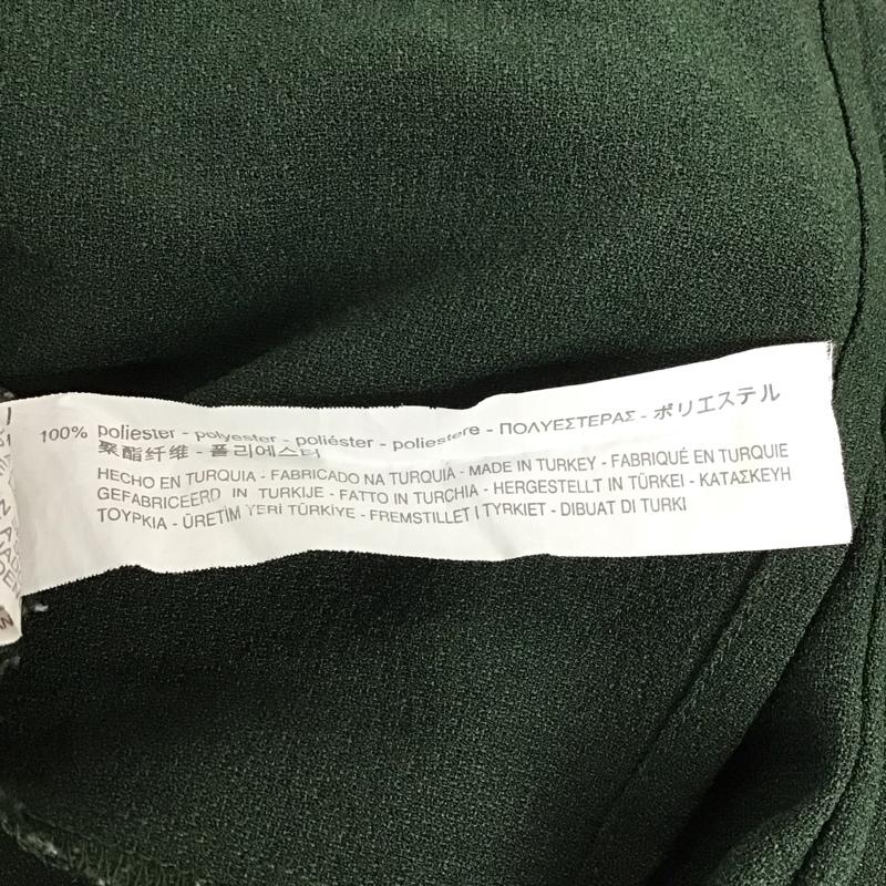 ザラウーマン ZARA WOMAN カットソー 長袖 長袖カットソー 無地カットソー クルーネックシャツ S 無地 緑 / グリーン / green レディース USED 古着 中古 10152985