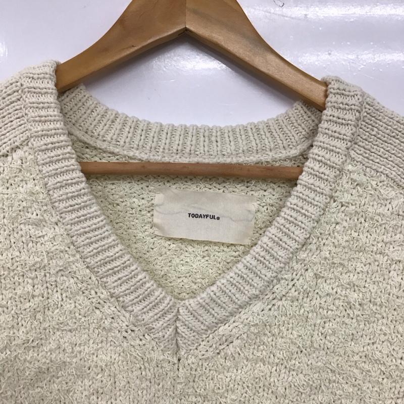 トゥデイフル TODAYFUL ベスト ベスト FREE 無地 白 / ホワイト / white レディース USED 古着 中古 10152986
