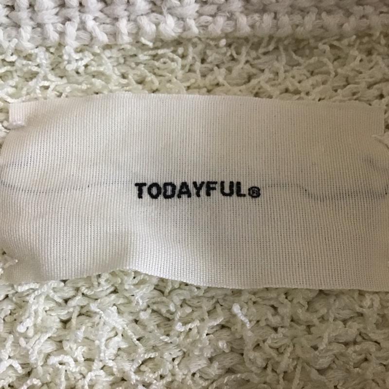 トゥデイフル TODAYFUL ベスト ベスト FREE 無地 白 / ホワイト / white レディース USED 古着 中古 10152986