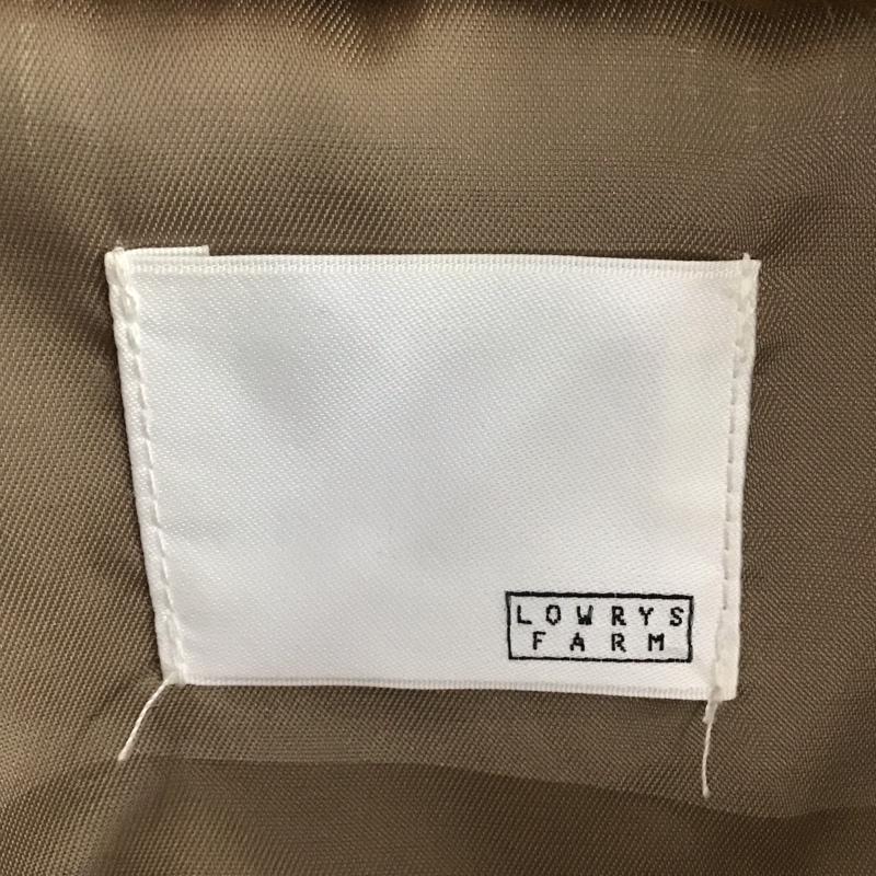 ローリーズファーム LOWRYS FARM コート コート一般 FREE 無地 茶 / ブラウン / brown レディース USED 古着 中古 10152987