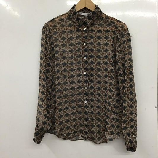 ザラ ZARA シャツ、ブラウス 長袖 XS 総柄 マルチカラー / マルチカラー / multicolor レディース USED 古着 中古 10152994