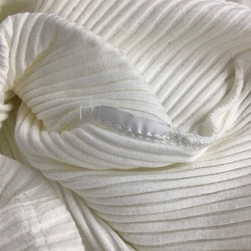ザラ ZARA カットソー 半袖 M 無地 白 / ホワイト / white レディース USED 古着 中古 10152995