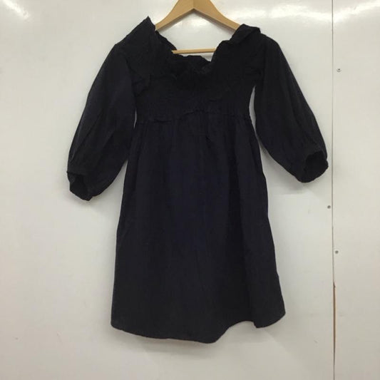 ザラベーシック ZARA BASIC チュニック 長袖 XS 無地 黒 / ブラック / black レディース USED 古着 中古 10152997