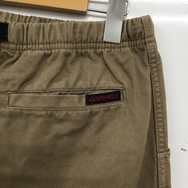 グラミチ GRAMICCI スカート ミニスカート M 無地 茶 / ブラウン / brown レディース USED 古着 中古 10153001