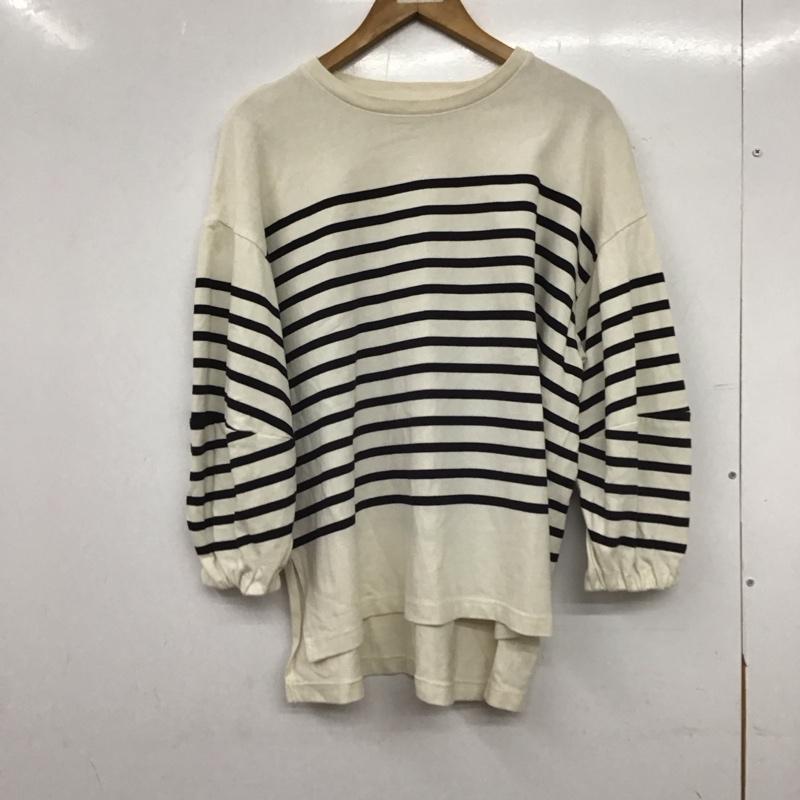 ニコアンド niko and... カットソー 半袖 L ボーダー柄 マルチカラー / マルチカラー / multicolor レディース USED 古着 中古 10153005