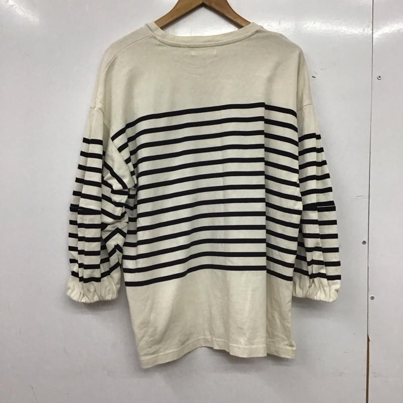 ニコアンド niko and... カットソー 半袖 L ボーダー柄 マルチカラー / マルチカラー / multicolor レディース USED 古着 中古 10153005