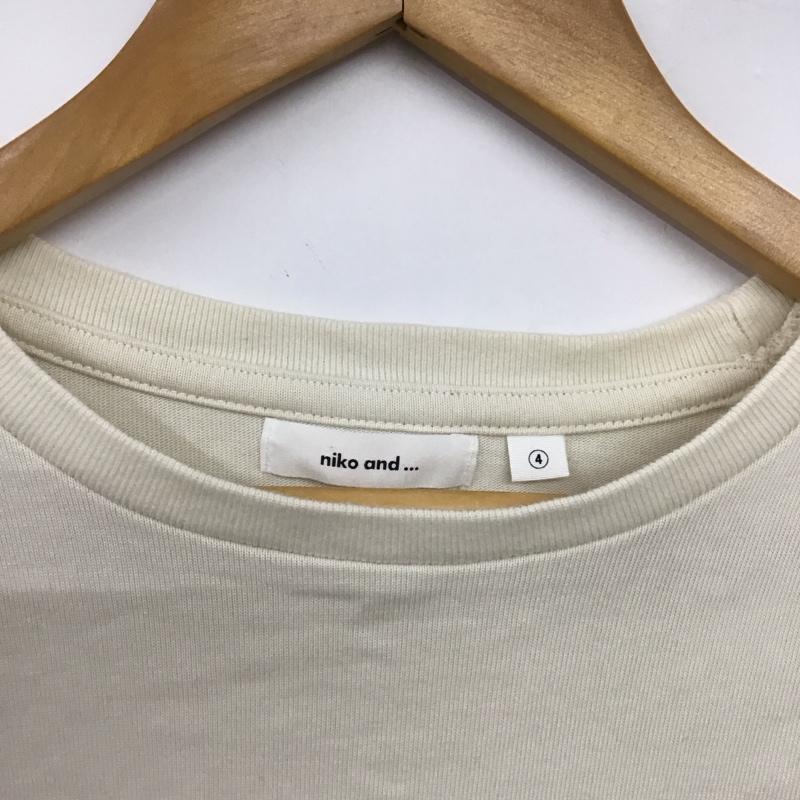 ニコアンド niko and... カットソー 半袖 L ボーダー柄 マルチカラー / マルチカラー / multicolor レディース USED 古着 中古 10153005