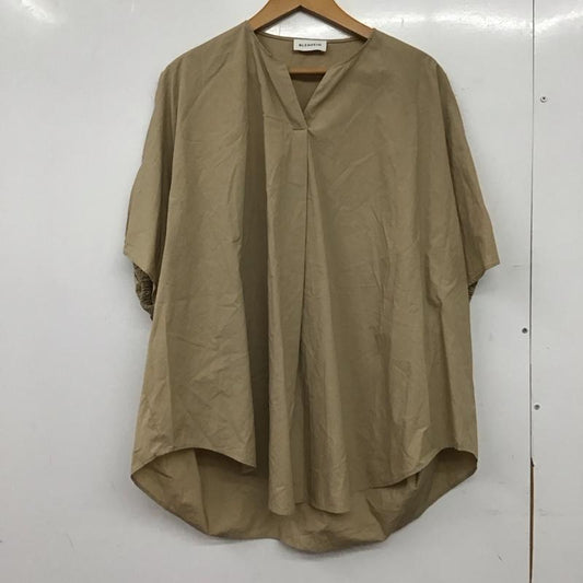 ブレンヘイム BLENHEIM カットソー 半袖 XS 無地 ベージュ / ベージュ / beige レディース USED 古着 中古 10153006