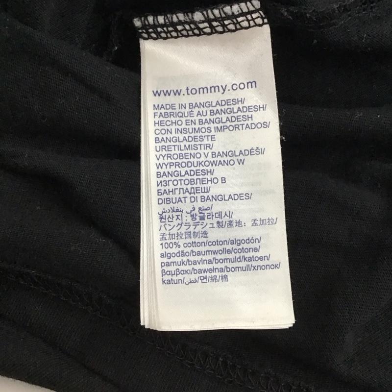 トミー ジーンズ TOMMY JEANS Tシャツ 半袖 L プリント 黒 / ブラック / black レディース USED 古着 中古 10153011