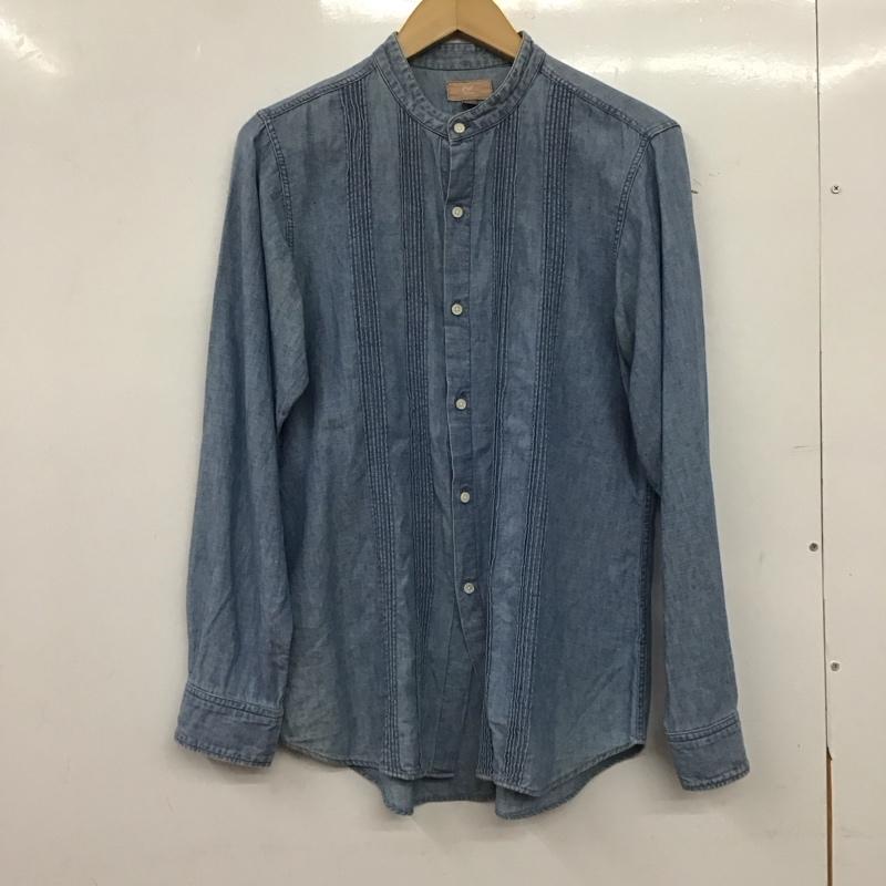 フォーティーファイブアールピーエム 45RPM シャツ、ブラウス 長袖 3 無地 水色 / ライトブルー / レディース USED 古着 中古 10153014