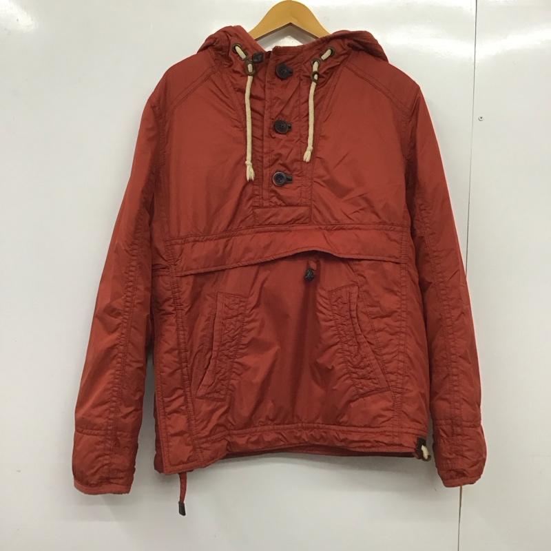 アバクロンビーアンドフィッチ ABERCROMBIE&FITCH ジャケット、上着 ジャンパー、ブルゾン アウター プルオーバージャケット パーカー S 無地 橙 / オレンジ / orange メンズ USED 古着 中古 10153016