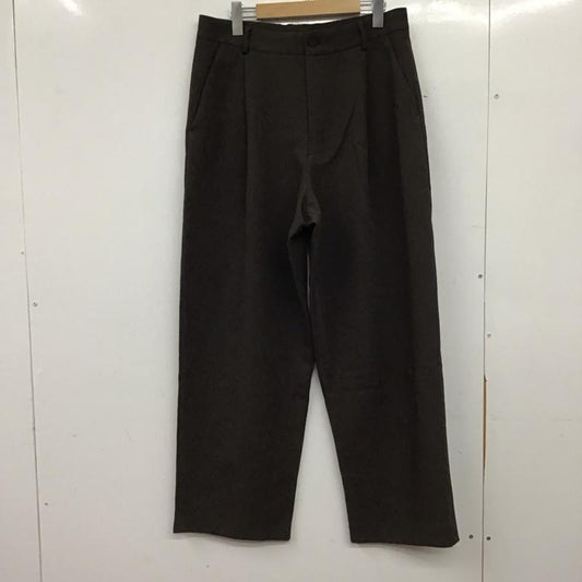 ザラ ZARA パンツ チノパン ワイドパンツ チノパン ストレッチ 40インチ 無地 茶 / ブラウン / brown メンズ USED 古着 中古 10153021