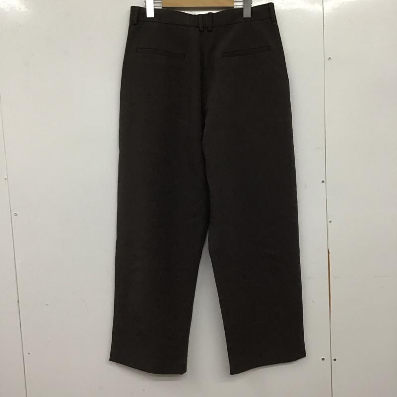 ザラ ZARA パンツ チノパン ワイドパンツ チノパン ストレッチ 40インチ 無地 茶 / ブラウン / brown メンズ USED 古着 中古 10153021