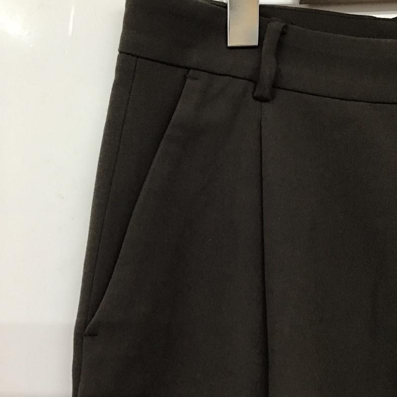ザラ ZARA パンツ チノパン ワイドパンツ チノパン ストレッチ 40インチ 無地 茶 / ブラウン / brown メンズ USED 古着 中古 10153021