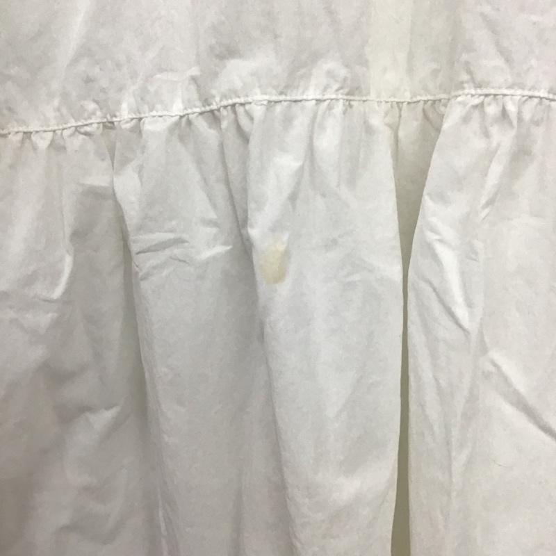 ローリーズファーム LOWRYS FARM チュニック 半袖 FREE 無地 白 / ホワイト / white レディース USED 古着 中古 10153023