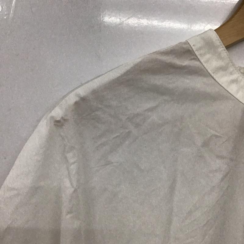 ローリーズファーム LOWRYS FARM チュニック 半袖 FREE 無地 白 / ホワイト / white レディース USED 古着 中古 10153023