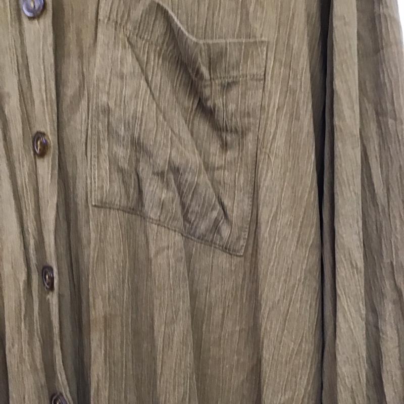 ザラ ZARA ワンピース ミニスカート シャツワンピース 無地 茶 / ブラウン / brown レディース USED 古着 中古 10153025
