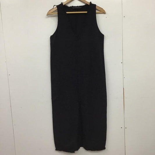 ザラ ZARA ワンピース ロングスカート XS 無地 黒 / ブラック / black レディース USED 古着 中古 10153026