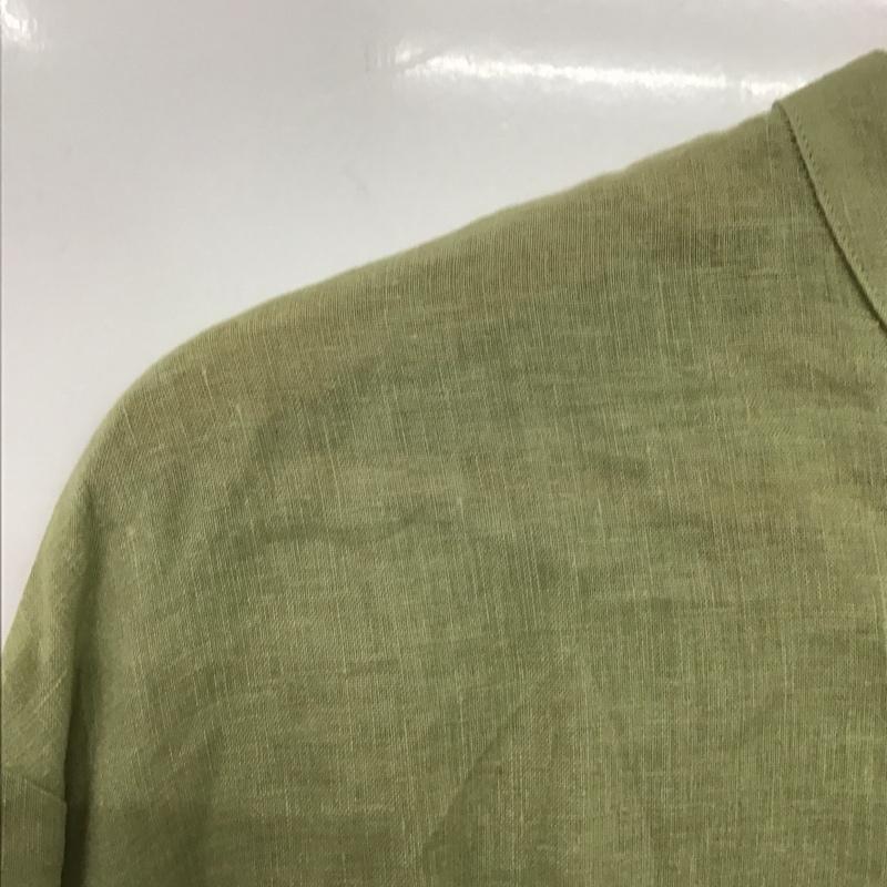 ひより HIYORI ワンピース ひざ丈スカート 無地 薄緑 / ライトグリーン / レディース USED 古着 中古 10153028