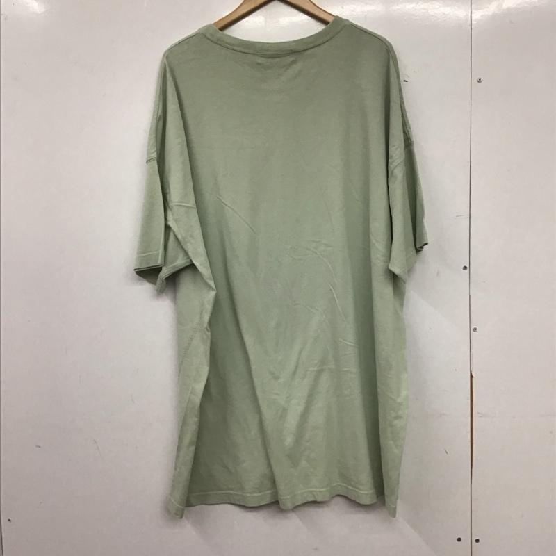 ジーナシス JEANASIS ワンピース ひざ丈スカート FREE 無地 X ロゴ、文字 X ワンポイント 薄緑 / ライトグリーン / レディース USED 古着 中古 10153029